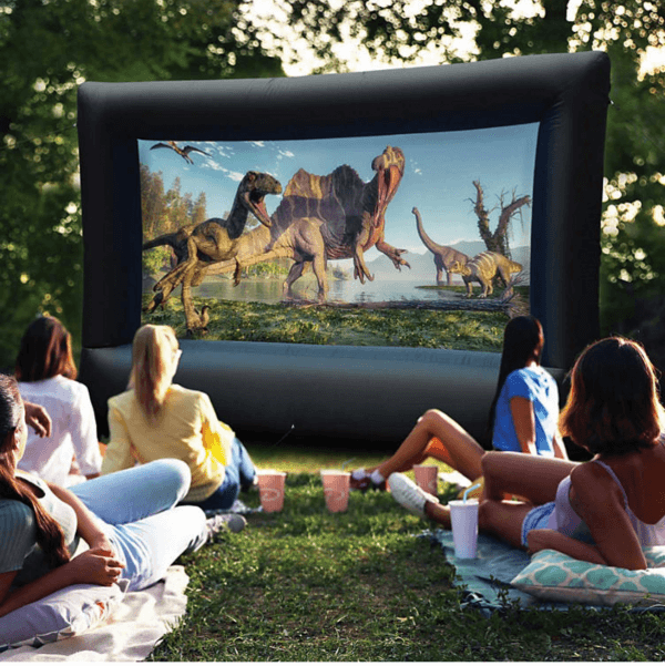 Inflatable TV w/ projector