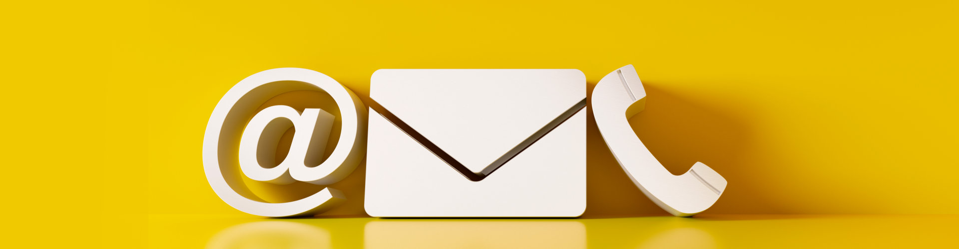 envelope and phone icon