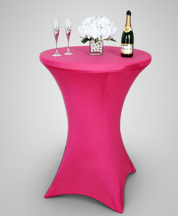 Pink Cocktail Table Cover