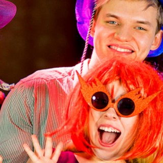 group of people having fun